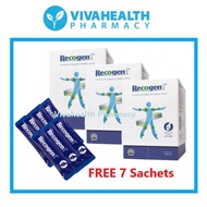 3 x Recogen Calcium 300g [FREE 7 Sachets]