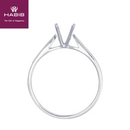 HABIB White Gold Casing Ring, 18K Gold (1.00CT)