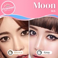 Protrendcolor Contact lens : คอนแทคเลนส์โปรเทรนด์คัลเลอร์ รุ่น Moon Brown , Gray นำเข้าจากเกาหลี ของ