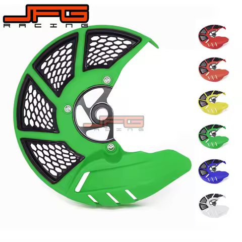 Front Brake Disc Rotor Guard Cover Protector For KAWASAKI KX125 KX250 KX250F KX450F KLX450R KX KXF K