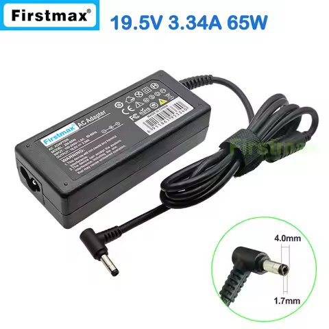 19.5V Power Supply 3.34A 65W Charger for Dell Vostro 5460R 5460 5470 5480 5480D HA65NS5-00 DA65NM111