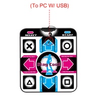 เกมเต้น Dance mat เกมเต้นต่อทีวี ต่อคอม อุปกรณ์ออกกำลังกาย แผ่นเกมเต้น แผ่นเต้น ออกกำลังกาย Dancing
