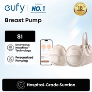 eufy by Anker S1 Heated Wearable Breast Pump, Handfree Breast Pump with Industry-Leading HeatFlow™ T