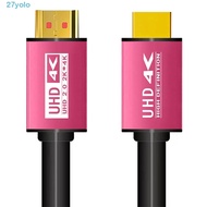 YOLO 8K HDMI Cable, 4K/8K 2.1 Version HDMI 2.1 Cable, Flexible Projection Line High-definition High Speed HDMI Projection Cable For TV/Computer/Projector