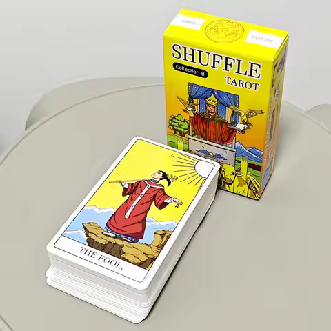 Shuffle Tarot 10.3*6cm Collection B Shuffled World of RWS Tarot Deck 80 Pcs Cards A Creative Way of 
