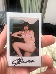 2019 TRE 親筆簽名 橋本有菜 拍立得 新有菜 日本av 女優偶像明星 直筆 即影即有相 寫真