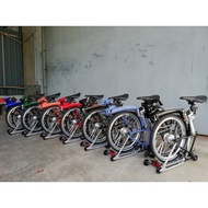 Brompton Folding Bike C Line Explorer 6speed Brompton C Line Folding Bike Brompton Foldie C Line