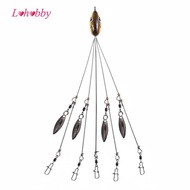 [Lohobby] Alabama Rig 18 G Umbrella Rig Freshwater and Seawater for Bass Fishermen,