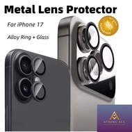 iphone 17 Pro Max Air Original 9H Tempered Glass Camera ProtectorRing