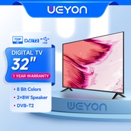 32 ทีวี WEYON 32นิ้ว LED tv  ทีวีจอแบน HD โมเดลยอดนิยม ที่ถูกที่สุด tv
