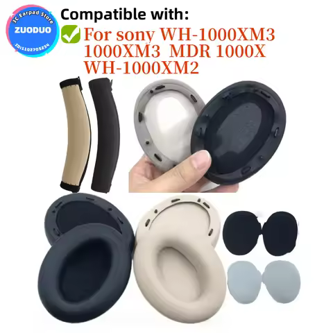 Replacement Ear Pad for sony WH-1000XM3 1000XM3 MDR 1000X WH-1000XM2 Headphone Earmuffs Ear Cushion 