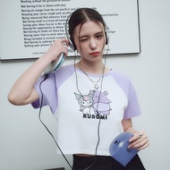 CACO-CACO-Kuromi And Barkula Clan Top ‧ Parent-Child Style-Female [J2SA049]