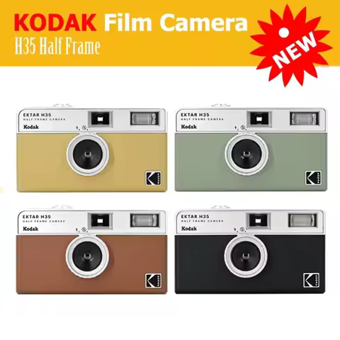 KODAK EKTAR H35 H35N Half Frame Camera 35mm Film Camera Reusable Film Camera With Flash Film Camera 