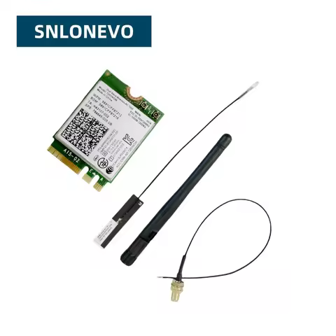 Wifi Antenna Cable Card 7260AC WiFi Wireless Network Card For Lenovo ThinkCentre M710Q M720Q M920Q M
