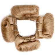 4Pcs/Lot Blonde Curly Bundles 100% Human Hair Ombre Color 1B 27 30 99J Brazilian Remy Hair Weave Bun