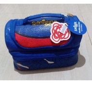 Smiggle Double Decker Lunch Box Basket Ball Blue