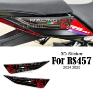 For For Aprilia RS 457 rs457 2024 2025 Motorcycle Tank Pad Side Sticker Accessories Stickers Decorat