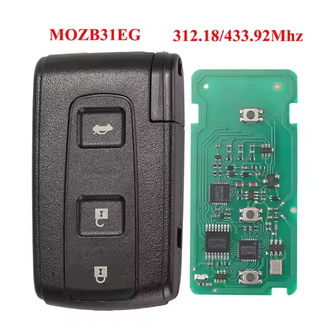 jingyuqin New 0030 MOZB31EG B9 Chip Remote Car Smart Key For Toyota Crown Prius 312.18/433.92Mhz TOY