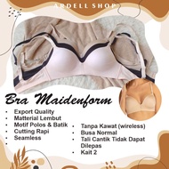 DM WOMEN'S WIRELESS BRA MAIDENFORM SEAMLESS WIRELESS 40D 42C TG