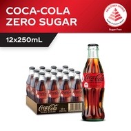 Coca-Cola Zero Sugar Glass Bottle Case (12 x 250ml)