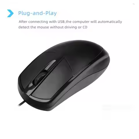 100cm Wired Mini Mouse Silent Ergonomic Wired Computer Mouse For Computer Laptop Tablet Mause Notebo