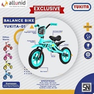 Balance Bike Push Bike Sepeda Anak - YUKITA