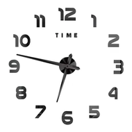 【Watch shop】 Large 3D Wall Clock Luminous Classic Wall Clocks DIY Digital Clock Wall Watches Sticker