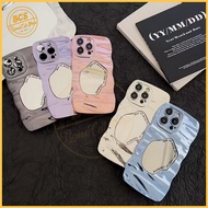 BCS - SOFTCASE MIRROR WAVY QUOTES REDMI 9 9A 9C 9T A1 A2 A3 10 4G 10A 12 4G 12C 11A 13 4G 13C 14C