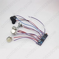 DIY Bass/Bass Guitar Upgrade with Built-in Three-Segment Preamp Circuit and RB400 Preamp EQ