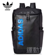 【💥日本直飛】30L Adidas 背囊 大容量 黑色x藍色 書包 / 背囊