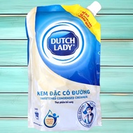 LARGE BAG ++ DUTCH LADY 545g ++ SUGAR Condensed CREAM DUTCH Girl / INDONESIA / Sweetened Creamer