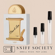 🇸🇬 Peace and love by Lattafa - 5ml & 10ml Decant (SG Seller) - Dupe of Dries Van Noten Soie Malaquai