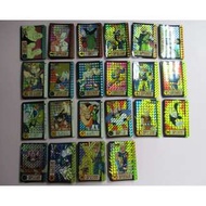 DRAGONBALL Z 龍珠 GT 萬變 咭 本彈 特別彈 POWER LEVEL 閃 中閃 卡 pp barcode 風雲 激鬥