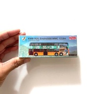 [🇭🇰現貨］Tiny 城市 KMB ADL Enviro500 12.8M Yuru Camp Laid-Black Camp 搖曳露營｜巴士模型 ｜巴士迷 ｜ 合金車仔 | 微影
