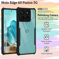 Casing MOTO edge 60 fusion 5G Softcase Shockproof Camera Protection