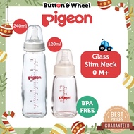 Pigeon Peristaltic Slim Neck Glass Bottle