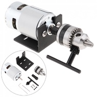 12-24V Mini Hand Drill 775 DIY Lathe Press Motor DIY Small Bench Drill Suit with B10 Drill Chuck and