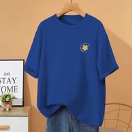 Clothing Fashion Plus Size Top Short-Sleeved T-Shirt Printed Letter Medium M-4XL Front Shoulder Simp