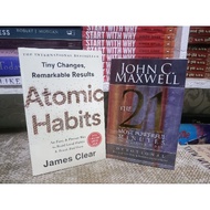 ATOMIC HABIT + THE 21 MOST POWERFUL MINUTES IN A LEADER'S DAY (BUNDLE/PAPERBACK)