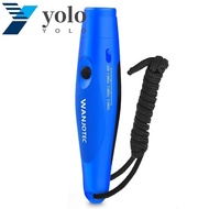 YOLO Sports Events Whistle, Trisyllabic High Decibel Electric Whistle, Electronic Fitness Equipment Professionalism Game Training Electronic Whistle Sports Events