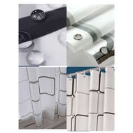 Shower Curtain,with Ring, 72*72inches(180*180cm),thick , Goodquality