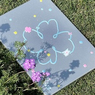 Shesell macbook Case(Glitter) Four-Leaf Clover A2681 Air3/15 A2681 Transparent Case Pro13/14