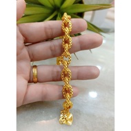 Suasa 18K/375 Gold Bracelet