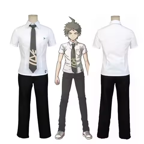 Anime Mens Womens Costume Cosplay Hinata Hajime Cosplay Costume Tie School Uniform Tie Halloween Chr