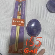 出 鏈鋸人  蕾潔筷子+ 蕾潔發聲扭蛋 set 蕾賽  レゼ  Reze  Bomb 炸彈魔人 電鋸人