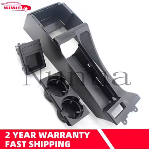 Black For BMW 3er E46 316i 318i 320d 320i 323i 325i 328i 330d 330i 325Xi 330Xd Center Console Trim 5