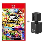 Switch 2 Super Mario Party Jamboree 孖寶派對 超級瑪利歐派對- 空前盛會 + Jamboree TV (中文/ 英文/ 日文) + HORI 攝影機  Camera