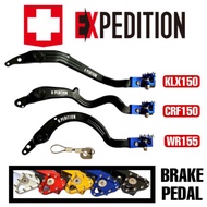 Folding Brake Pedal Expedition Klx Dtracker Wr Crf Brake Lever Crf 150l Brake Lever Klx 150 Brake Le