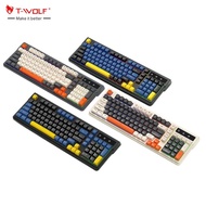 Wireless bluetooth 2.4G Gaming Keyboard 98 Keys Rechargeable Usb Keyboard
