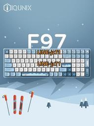IQUNIX F97/OG80滑雪無線機械鍵盤辦公電競主題客制化熱插拔 鋁廠